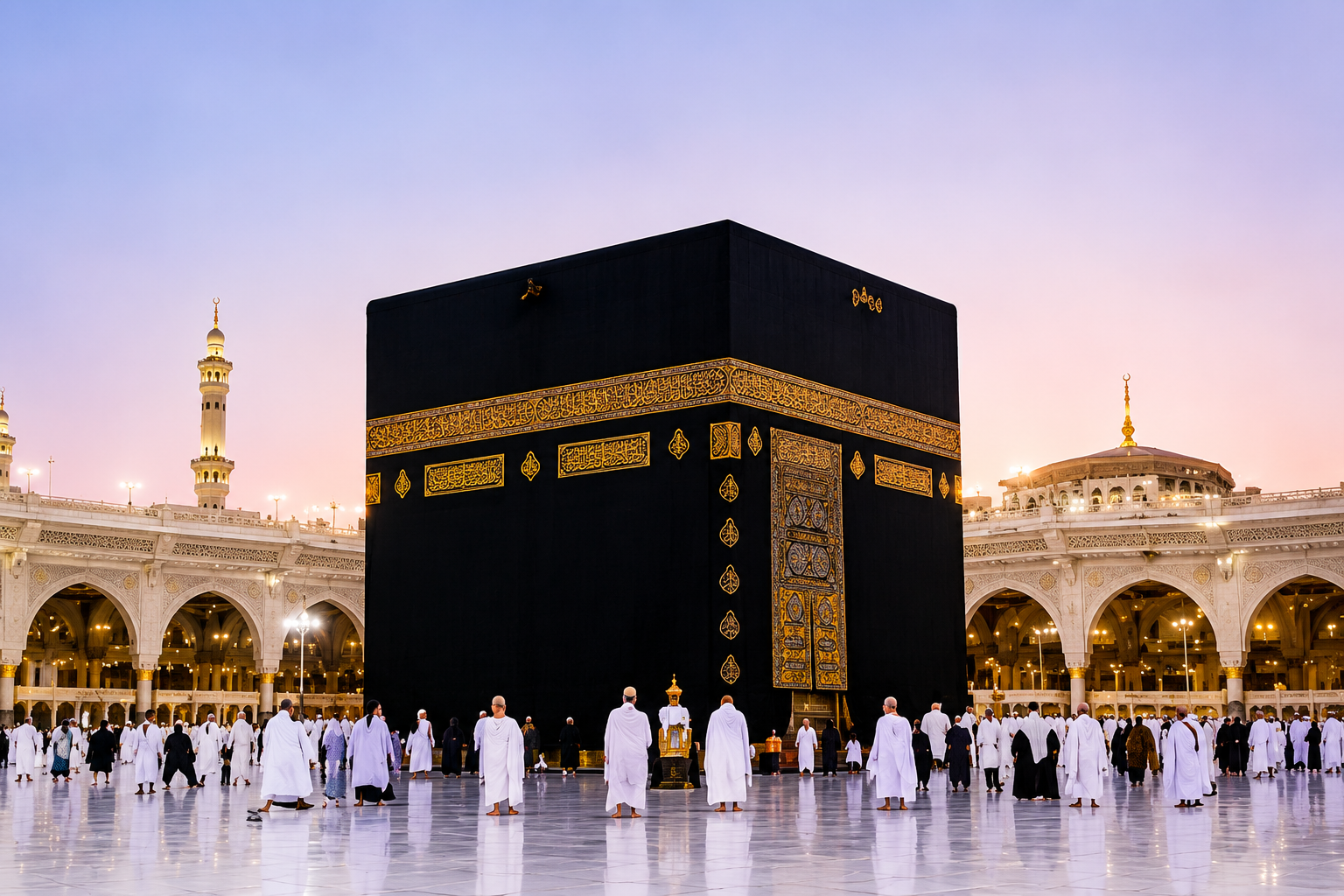 Karwan-e-Hanfi Pakistan — serving pilgrims at the Kaaba